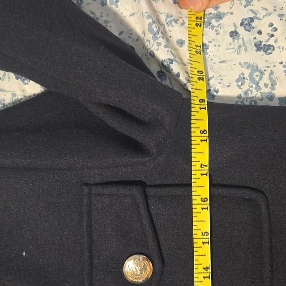 Zara-Cropped Gold Button Jacket-Size S - Picture 17 of 17